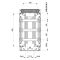 Распределительный щит IDE 36 модулей IP40 с шинами N и PE 544x285x118 мм (GPS36PT/RR)