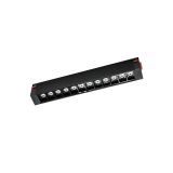 Магнітний трековий світильник PROLUM™ M25; 12W; 220V; SERIES "LD"; Білий 4000K