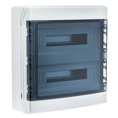Розподільчий щит IDE 36 модулів IP65 з шинами N і PE 436x418x148 мм (CDN36PT2F/RR)