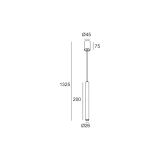 Skarlat RHL7728 3W WH 3000K