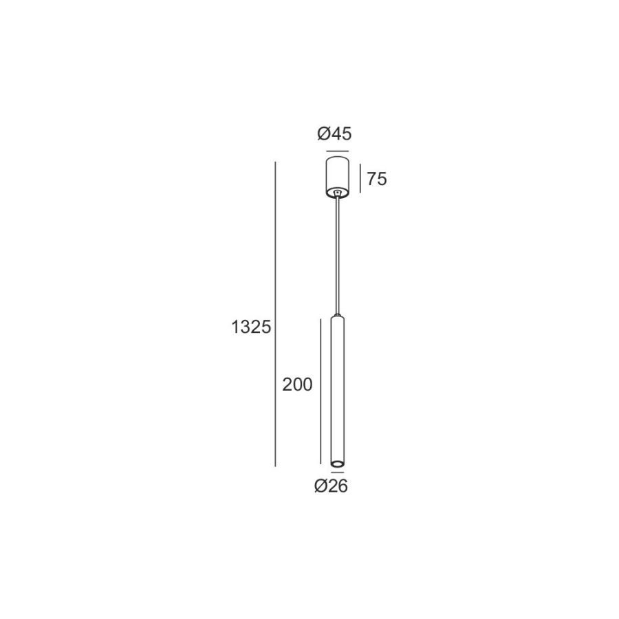 Skarlat RHL7728 3W WH 3000K