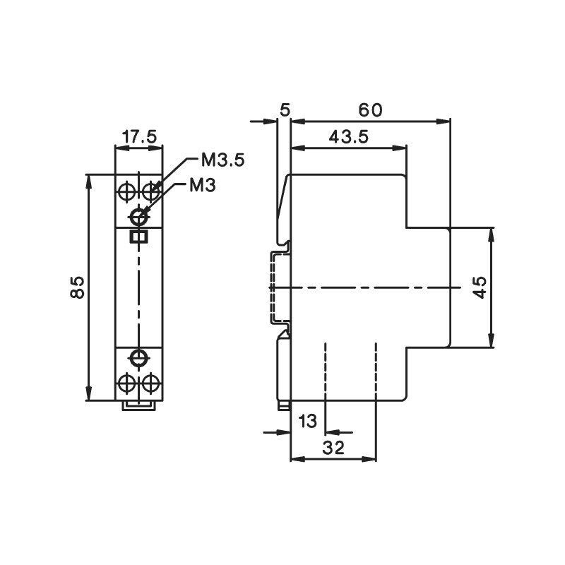 Контактор R25-20 25А 2NO 230В 50Hz (16514)
