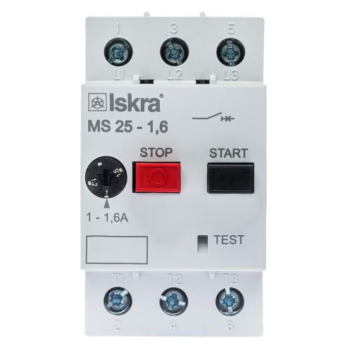 MS25-1,6А 0.18-1.1 кВт 1.6 А