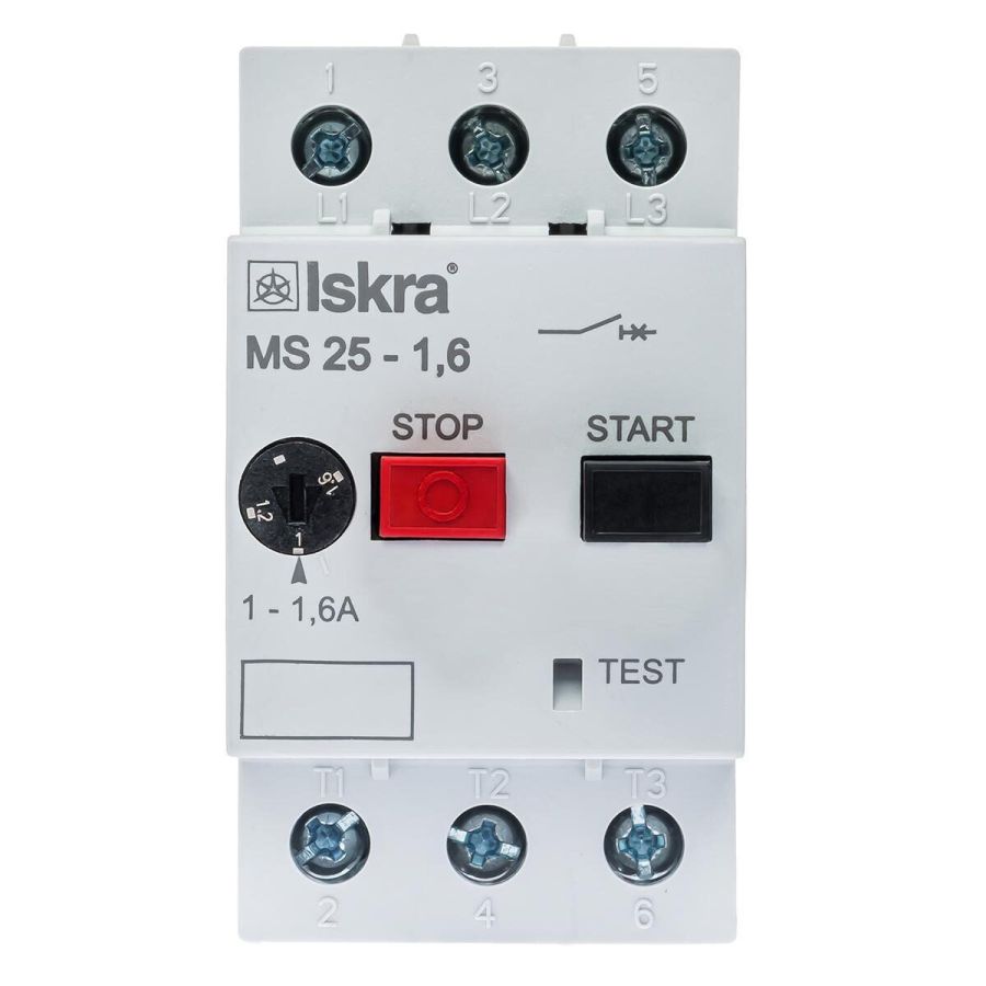 MS25-1,6А 0.18-1.1 кВт 1.6 А