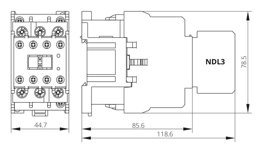 Контактор KNL30-00 30А 220/240 В 50/60 Гц (30050471000)