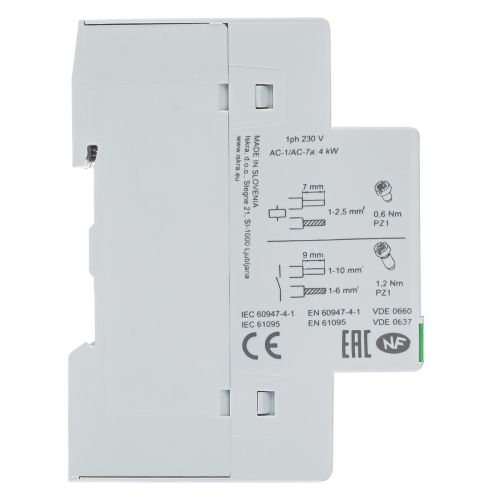 Контактор IKA20-11 20A 1НВ+1НЗ 220/240 В 50/60 Гц (30046009000)