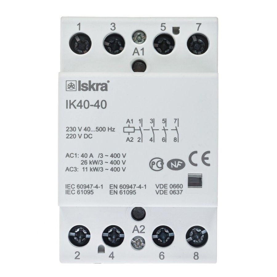 Контактор IK40-40 40А 4НВ 230В 50 Гц (30045010000)