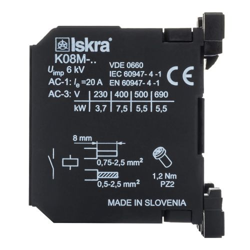 Контактор K08M-10 M7 5А 1НВ 230В 50 Гц (30041327000)