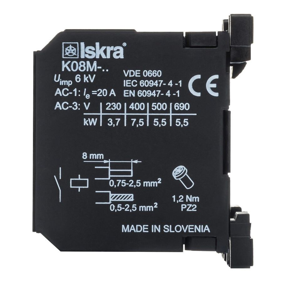 Контактор K08M-10 M7 5А 1НВ 230В 50 Гц (30041327000)