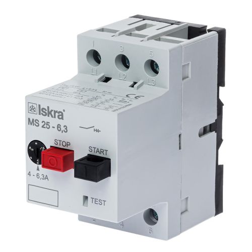 MS25-6,3А 1.1-4 кВт 4...6.3 A
