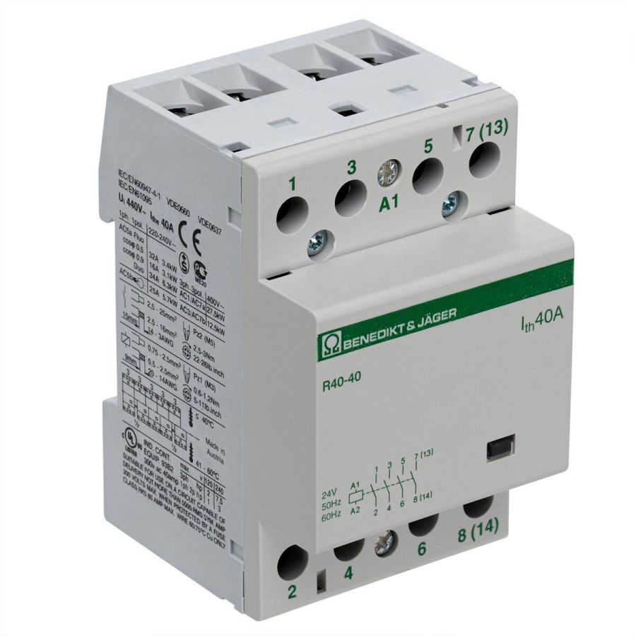 Контактор R40-40 40А 4NO 24В 50Hz (16535)
