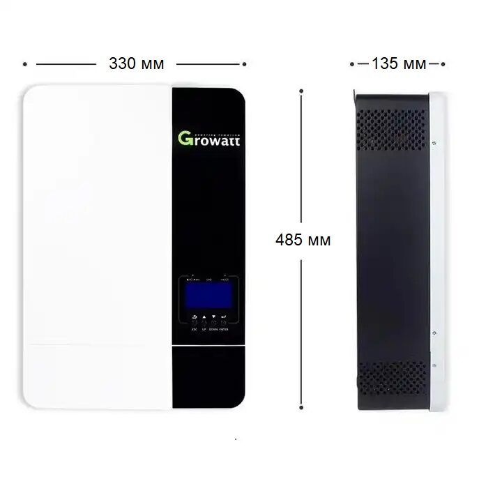 SPF3500 ES Автономний інвертор off-grid 3,5 кВт 230В Growatt