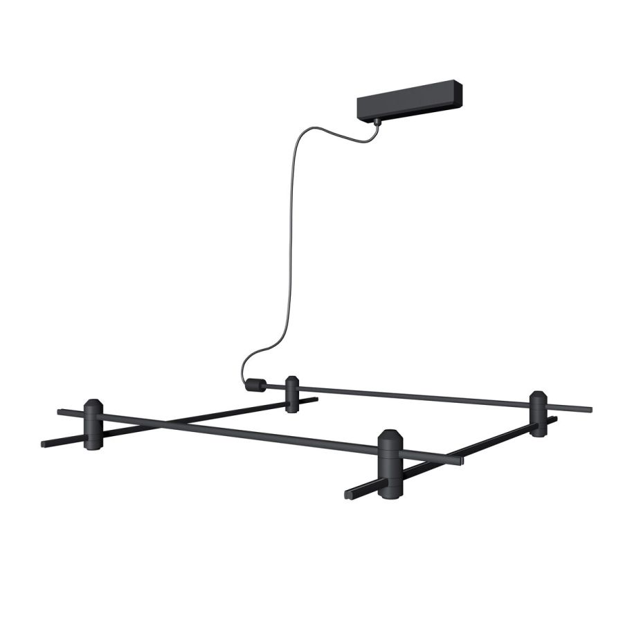 Каркас Модульная система освещения SM 8878 Cube base 800*800 Black 100W