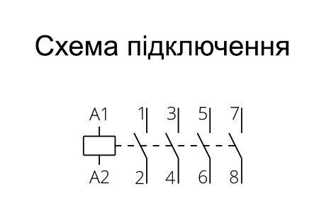 Контактор IKA40-40 40А 4НВ 230В AC 50 Гц (30045518000)
