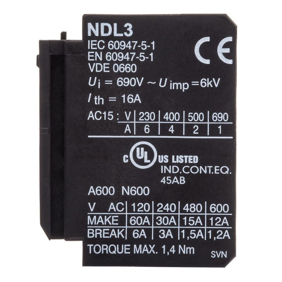Додатковий контакт NDL3-22 3НВ+1НЗ для KNL 22-30 (038422851000)