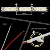LED стрічка 12В 7,5Вт Biom Professional S-type 2835-120 IP20 7500-8000К BPS-G3-12-S-2835-120-CW-2