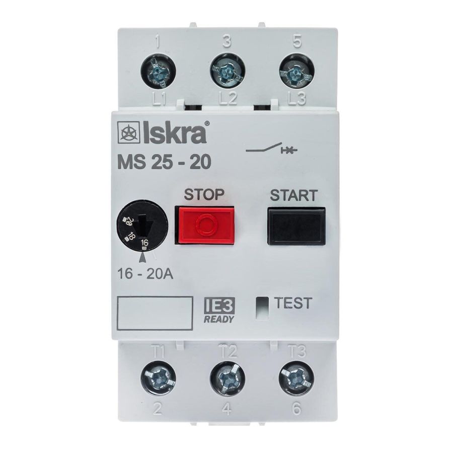 MS25-20А 5.5-15 кВт 16.00...20.00 A