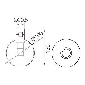 Світильник модульний 8878 Module H5 Coffee 3000K
