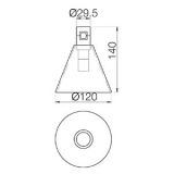 Світильник модульний 8878 Module J5 Coffee 4000K