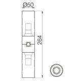 Светильник для модульной системы 8878 Module K8 Brass 3000K