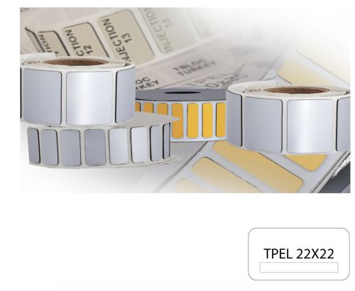 Товсте маркування обладнання TPEL 22x22 Біла