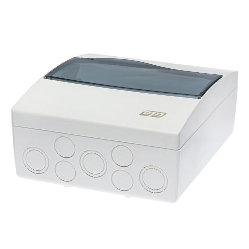 Розподільчий щит IDE 8 модулей IP40 з шинами N і PE 228x191x99 мм (BV8PT/RR)
