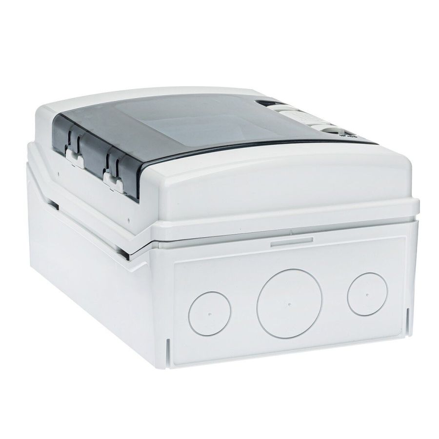 Розподільчий щит IDE 4 модуля IP65 з шинами N і PE 231x166x113 мм (CDN4PT/RR)