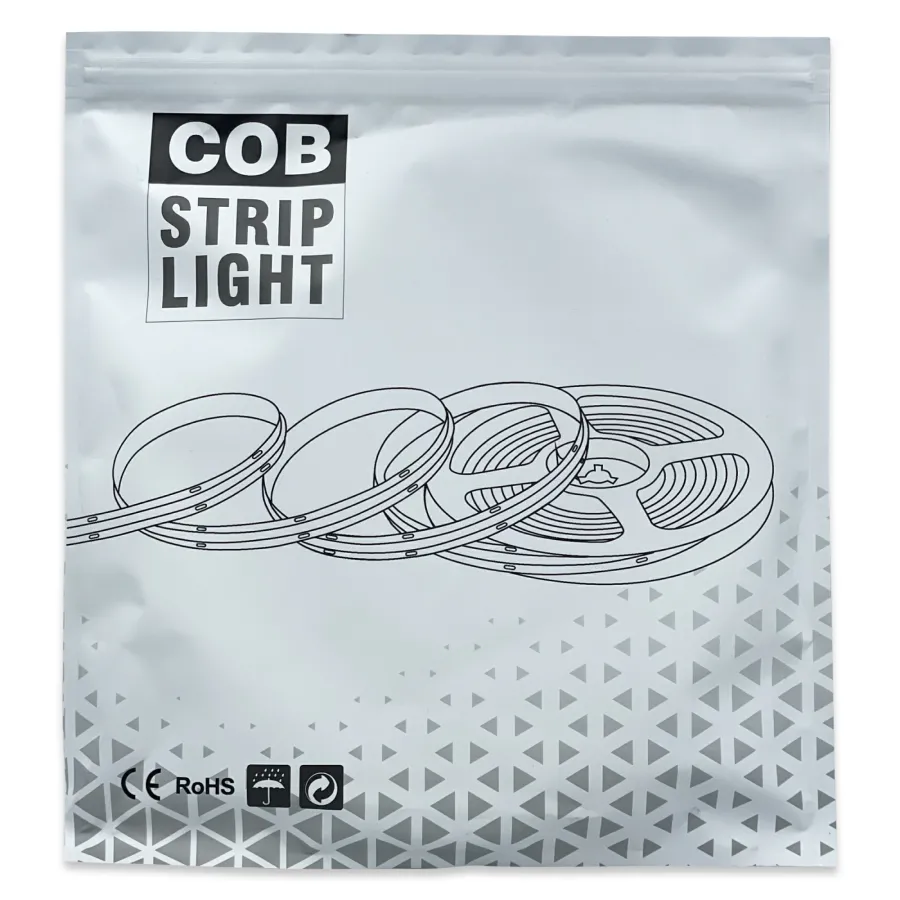 Лед лента COB-480 24В 12,5Вт 1480Лм Biom Professional IP33 4000-4500K BPS-G4-24-8-COB-480-NW-20 (по 10м)