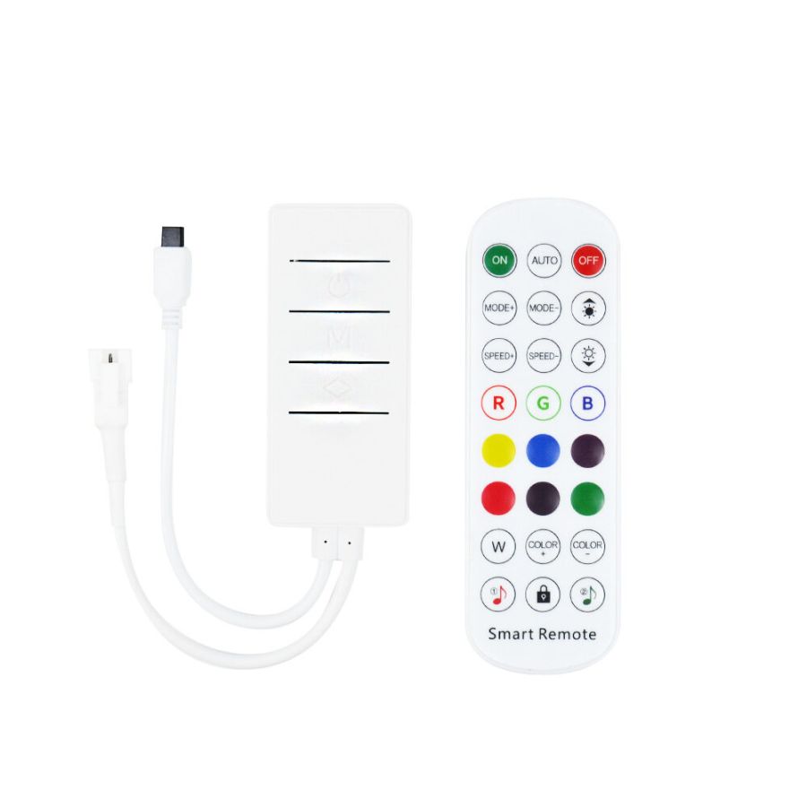 Контролер PROLUM  SPI; RGB; Bluetooth; 24 кнопки; 3PIN;