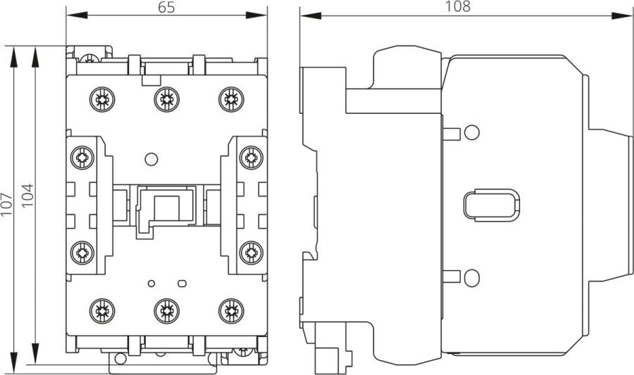 Контактор KNL63-11 63А 220/240 В 50/60 Гц (30050499000)