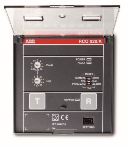 Щитове реле струм витоку RCQ020/A RELAY 115-230Vac NO TOR