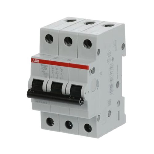 Автоматический выключатель Compact Home C 20A 6kA 3P SH203-C20