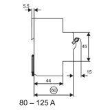 Автом. вимикач 2А D 2P 10kA ETIMAT 10 (2153708)