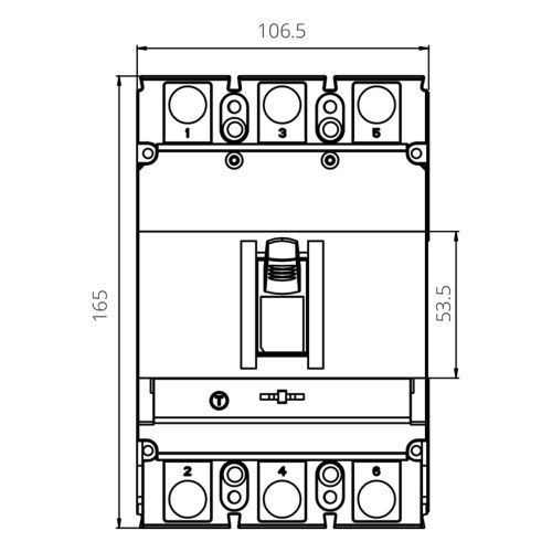 Автом. вимикач 200А 50кА з регул. розчіпл. MOD2 3NM 200A (786103768000)
