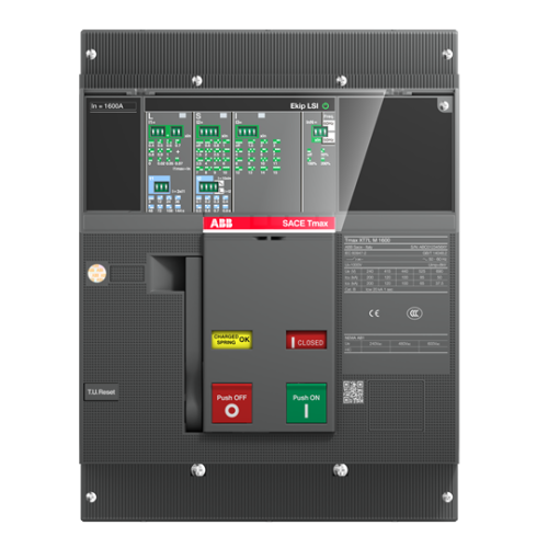 Автоматичний вимикач XT7H M 800 Ekip Dip LS/I In=800A 3p F F