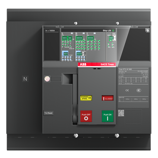 Автоматичний вимикач XT7S M 1600 Ekip Dip LSIG In1600A 4p F F