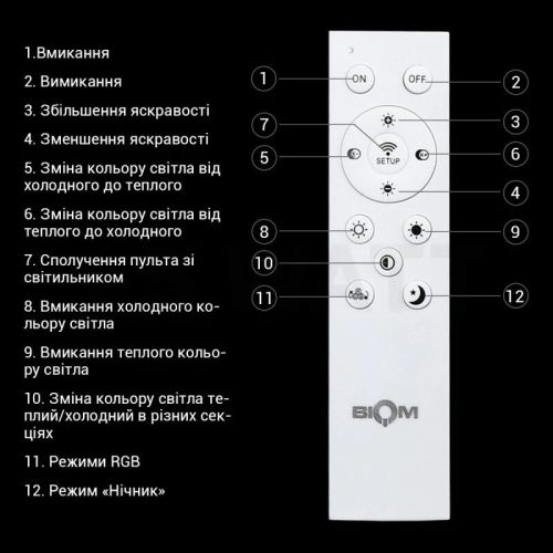 Світлодіодний світильник SMART SML-S31-120-A-RGB 3000-6000K 120Вт с д/у