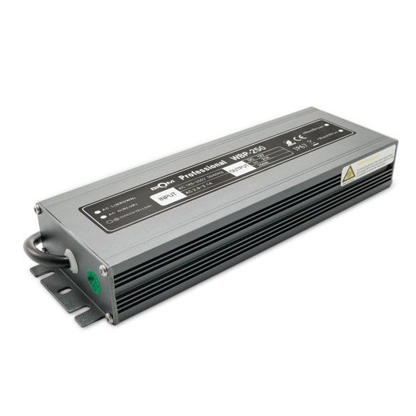 Блок живлення BIOM 12В 250Вт 20А IP67 WBP-250 Slim мет. герм.