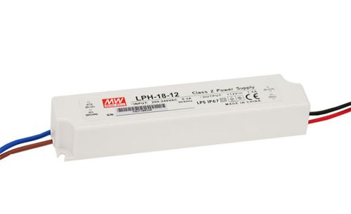 Блок живлення Mean Well LPH-18-24 (18W; 0,75A; 24V; IP67) Series "LPH"