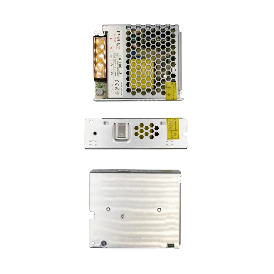 Блок живлення PROLUM™ 12V, 100W, 8.33А, Series "RX"