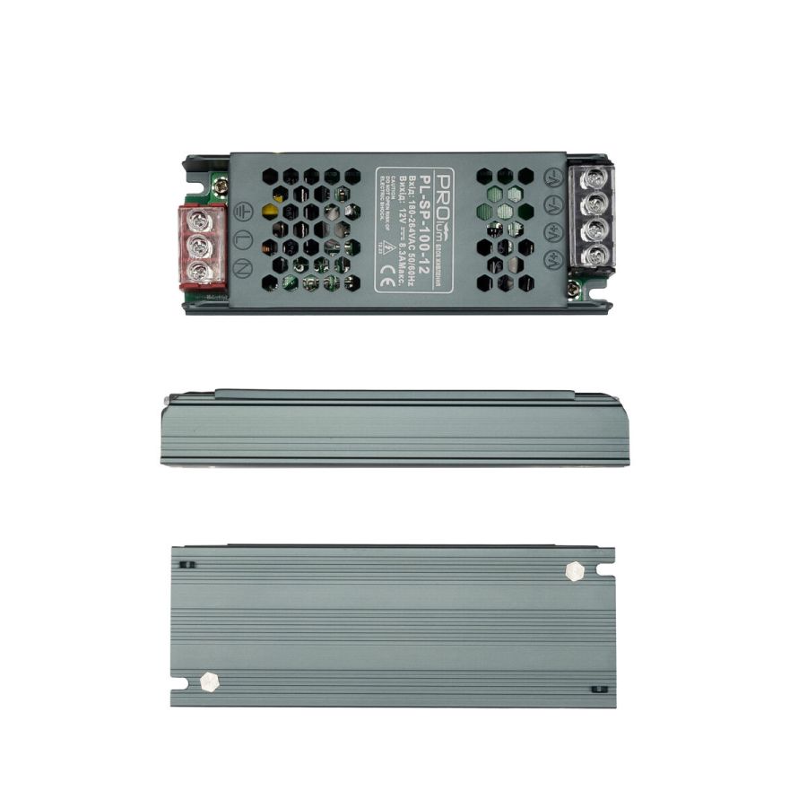 Блок живлення PROLUM™ 12V, 100W, 8.33А, Series "SP"