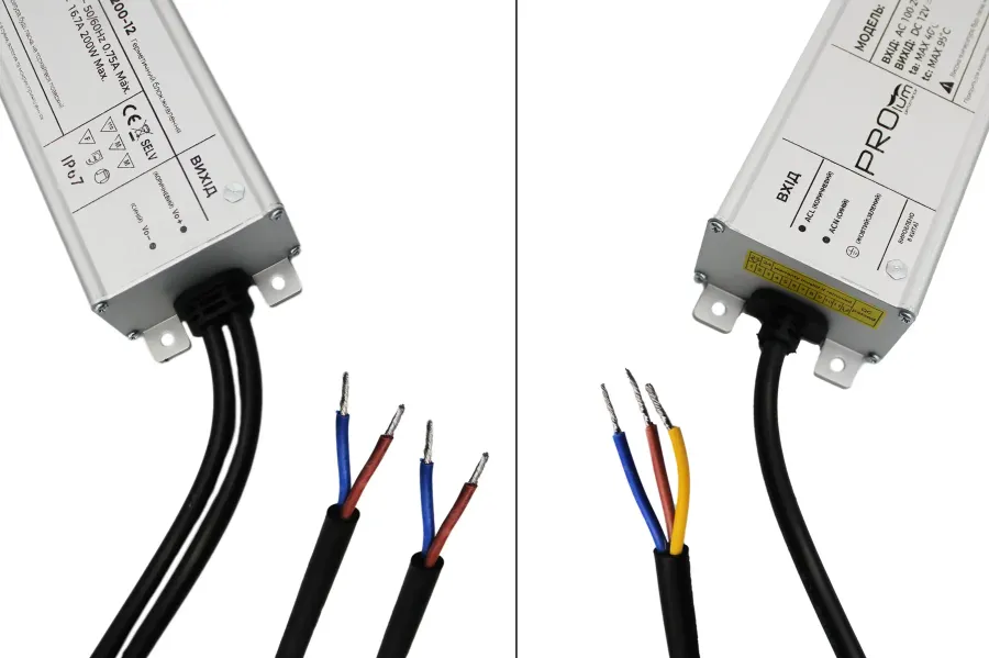 Блок живлення PROLUM™ 12V, 200W, 16.7А, Series "WPS"
