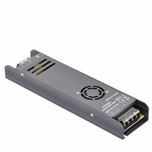 Блок питания 12В 350Вт 29,2А IP20 PL-SP-350-12 Slim металлический перфорированный корпус