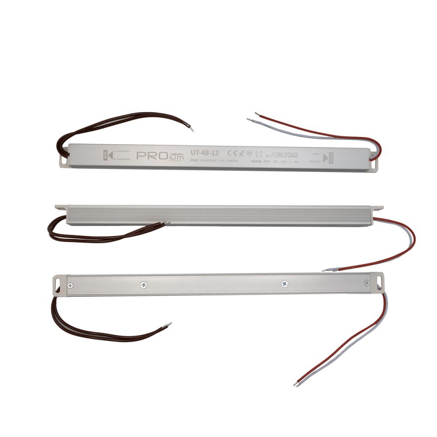 Блок живлення PROLUM™ 12V, 48W, 4.0А, Series "UT" IP43