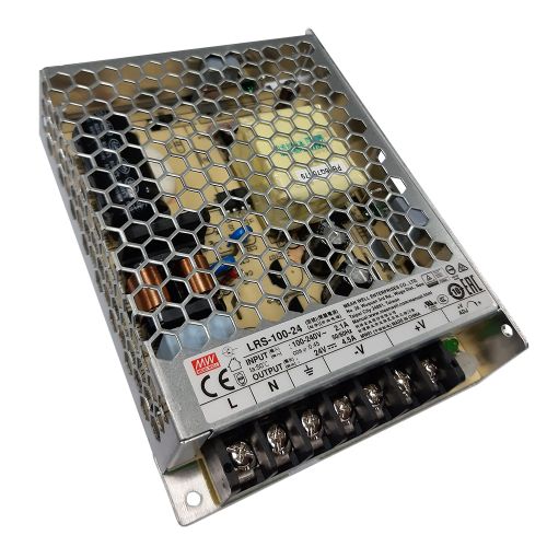 Блок живлення Mean Well LRS-100-24 ( 108W;4,5A;24V;IP20,) Series "LRS"