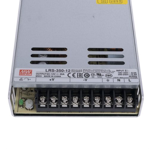 Блок живлення Mean Well LRS-350-12 (348W; 29A; 12V; IP20) Series "LRS"