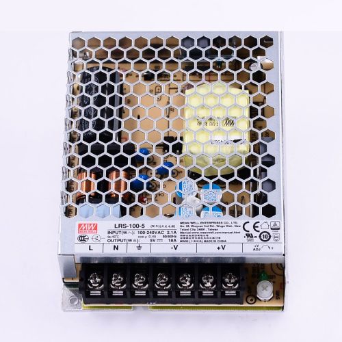 Блок живлення Mean Well LRS-100-5 (90W; 18A; 5V; IP20) Series "LRS"