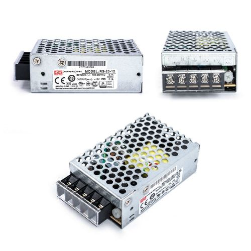 Блок живлення Mean Well RS-25-12 (25.2W; 2.1A; 12V; IP20) Series "RS"