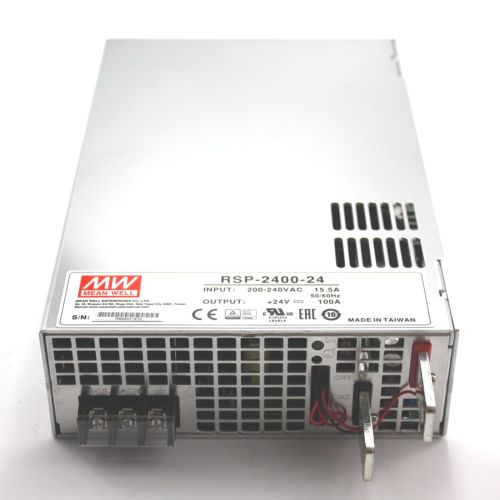 Блок живлення Mean Well RSP-2400-24 (2400W; 100A; 24V; IP20) Series "RSP"