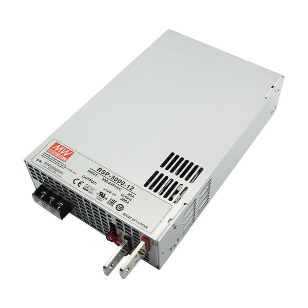 Блок живлення Mean Well RSP-3000-12 (2400W; 200A; 12V; IP20) Series "RSP"